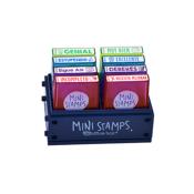 8 Mini Stamps - Set Castellano