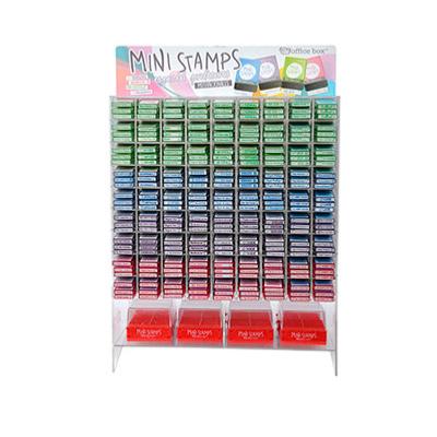 Display 243 Mini Stamps 