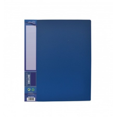 Carpeta A4+ Deluxe 4 Anillas 25 mm Azul