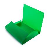 Carpeta con Gomas A4+ Verde Oscuro Colorline