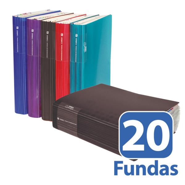 Cargo 20 Fundas Surtido Supra