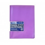 Carpeta A5 40 Fundas SUPRA