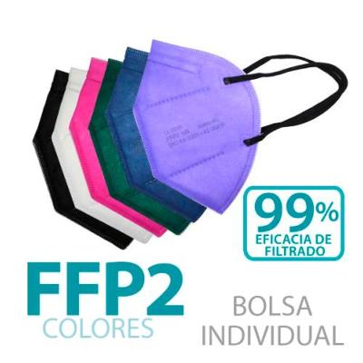 Mascarilla FFP2  Colores (Caja 50 Ud)