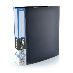 Carpeta 4 Anillas 40 mm Deluxe 40 mm Negro