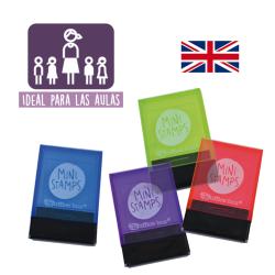 8 Mini Stamps - Set Inglés