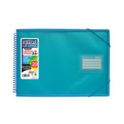 Carpeta A4+ 20 Fundas Horizontal Espiral Colorline