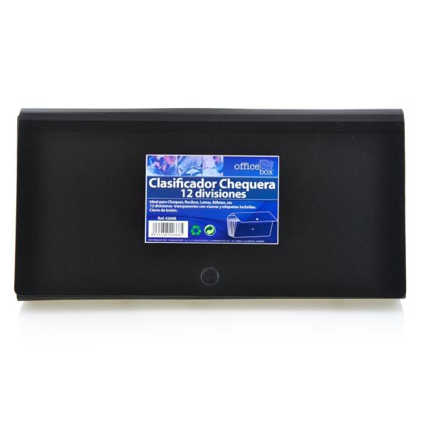 Clasificador Chequera 12 Div. 