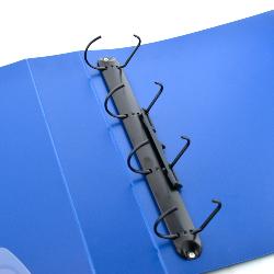 Carpeta 4 Anillas 40 mm Deluxe Azul