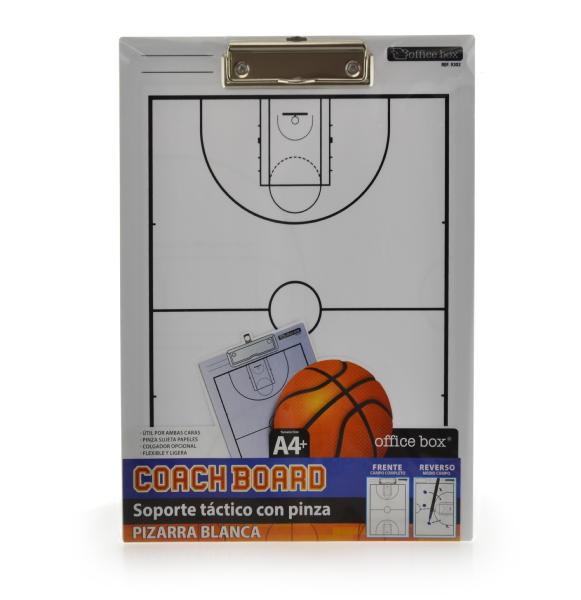 Coach Board Baloncesto - Soporte táctico con pinza