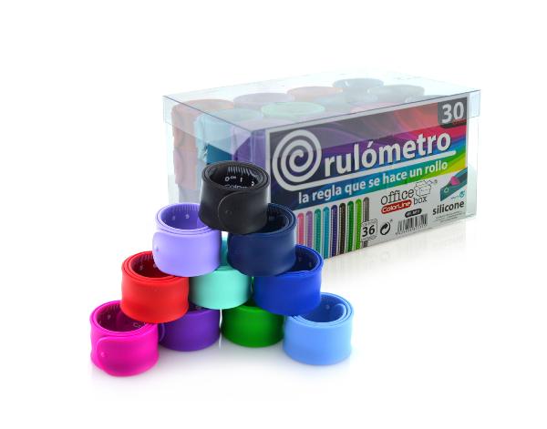 Rulometro Colorline Expositor 36 unidades