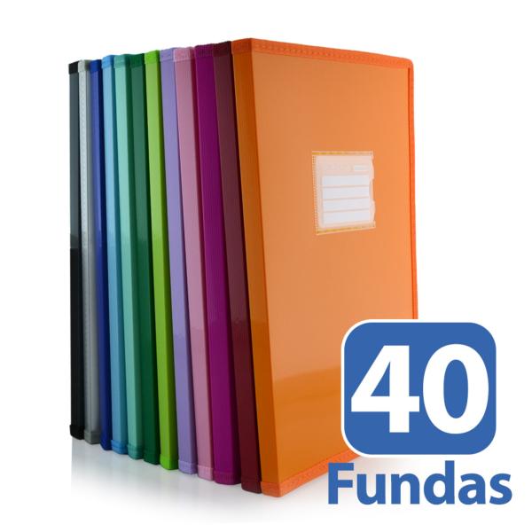 Carpeta 40 Fundas Colorline