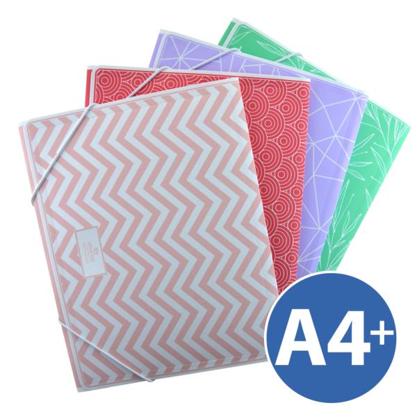 Carpeta con Gomas A4+ North Glace