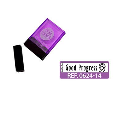 Mini Stamp Inglés "Good Progress"