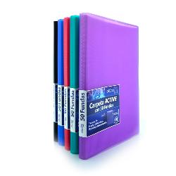 Carpeta 50 Fundas A4 Supra