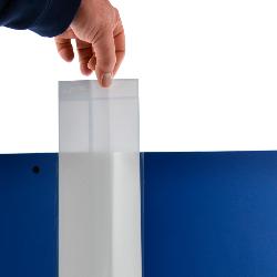 Carpeta 4 Anillas 40 mm Deluxe Azul