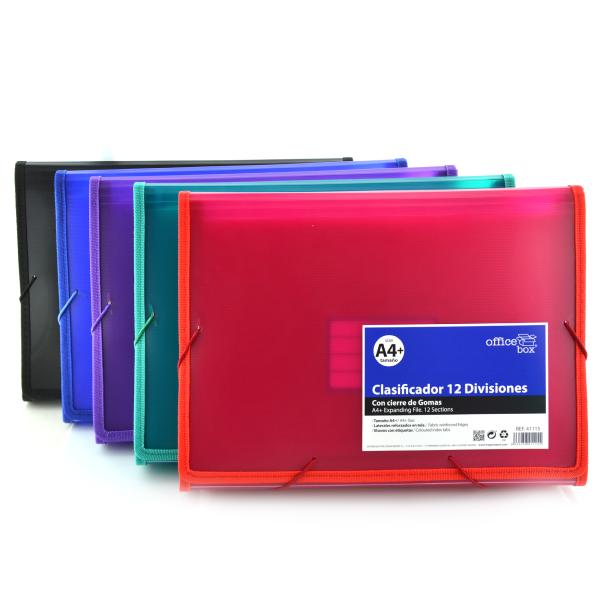 Clasificador Con Gomas 12 Divisiones "SUPRA"