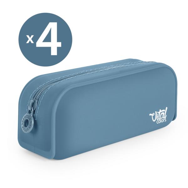 Porta Todo Cuadrado Silicone Vital Colors