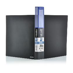 Carpeta 4 Anillas 16 mm Deluxe Negro