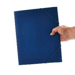 Carpeta con Gomas A4+ Azul