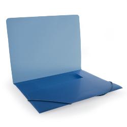 Carpeta con Gomas A4+ Azul