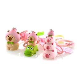 Llaveros Mima Pink Capybara