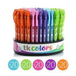 Bolígrafo TK Colors (Display 100 ud)