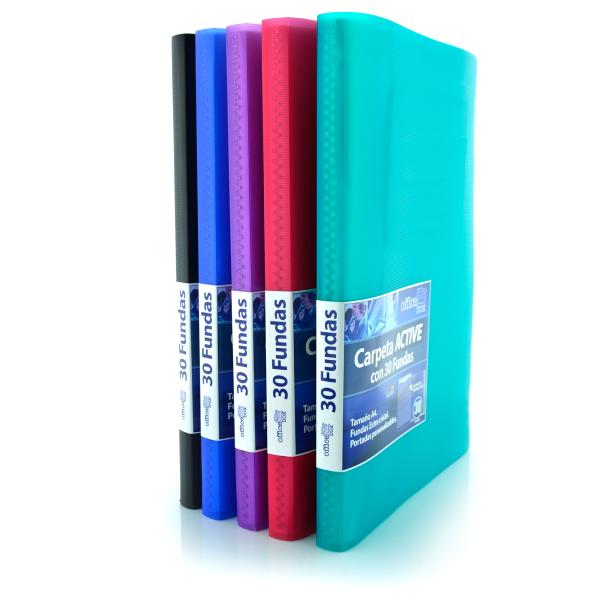 Carpeta 30 Fundas A4 Supra
