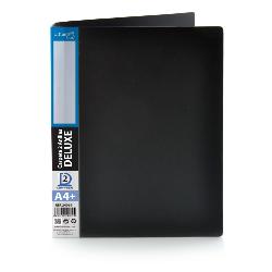 Carpeta 2 Anillas 40 mm Deluxe Negro