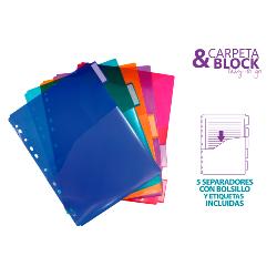 Carpeta & Block A4+ Surtido