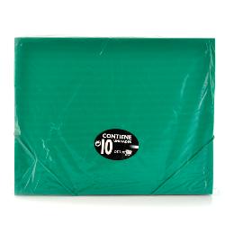 Carpeta con Gomas A4+  Verde