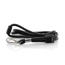 Lanyard Cinta Redonda Negro