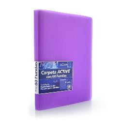Carpeta 60 Fundas A4 Supra