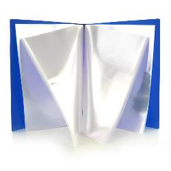 Carpeta 60 Fundas Deluxe A4 Azul