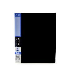 Carpeta 4 Anillas 25 mm Deluxe Negro