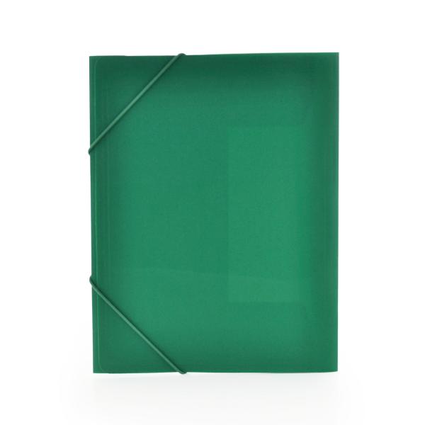 Carpeta con Gomas A4+  Verde