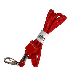 Lanyard Cinta Redonda Rojo