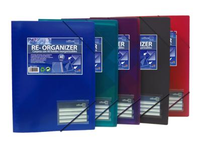  Carpeta 50 Fundas Re-Organizer Supra