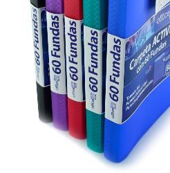 Carpeta 60 Fundas A4 Supra