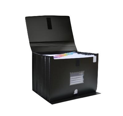 Organizador Fuelle 12 Div. Base V-Lock  Negro