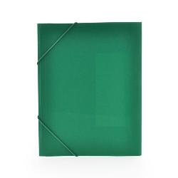 Carpeta con Gomas A4+  Verde