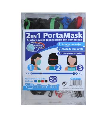 PortaMask 2 en 1  (Display 50 uds)