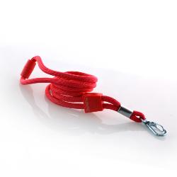 Lanyard Cinta Redonda Rojo