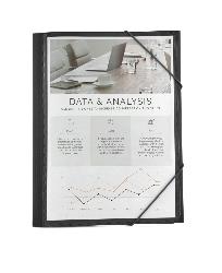 Carpeta con Gomas A4+ Personalizable Negro