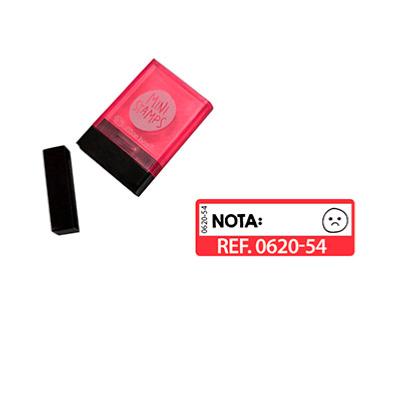 Mini Stamp Castellano "Nota Negativa"