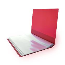 Carpeta 40 Fundas Deluxe A4 Rojo