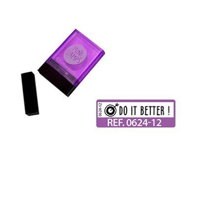 Mini Stamp Inglés "Do it Better"