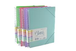 Carpeta 40 Fundas Espiral 360º Blush