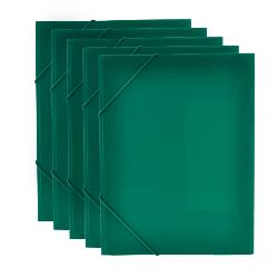 Carpeta con Gomas A4+  Verde