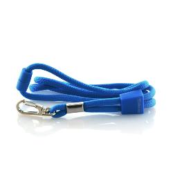 Lanyard Cinta Redonda Azul