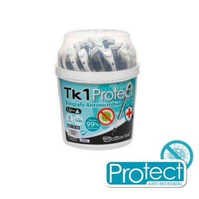 Bolígrafo Antimicrobial TK1 - Negro
